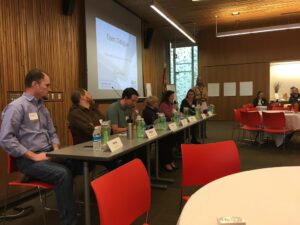 Faculty panel discussion at Maricopa's OER Dialogue Day