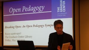 Chief Librarian Polly Thistlethwaite introduces the Symposium.