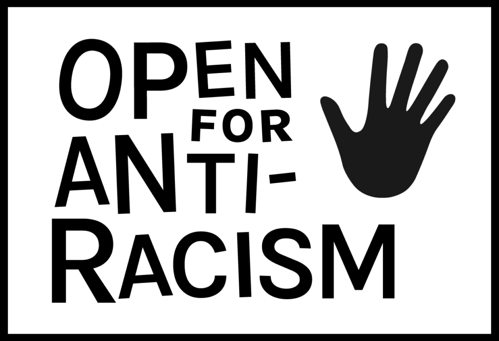 Open for Antiracism logo