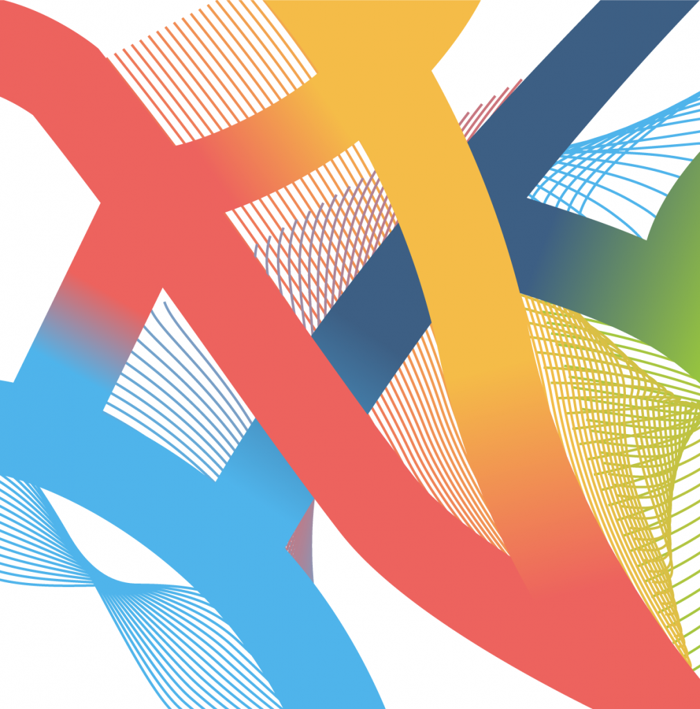 Color lines interconnected